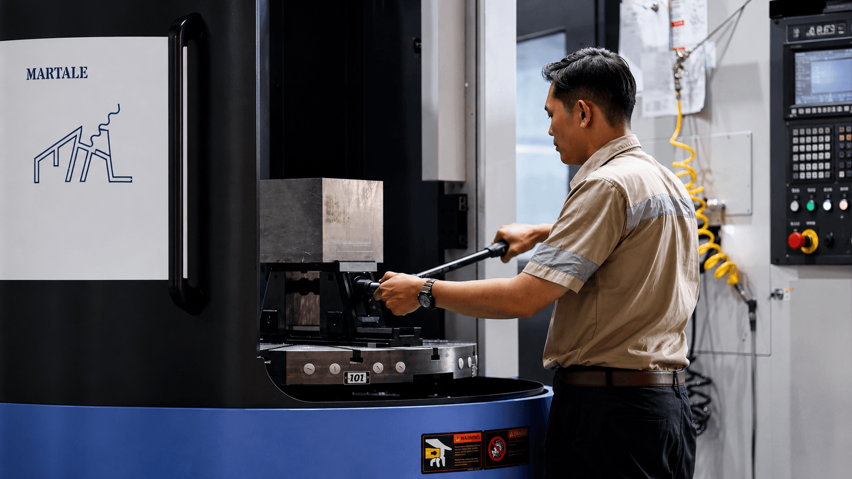 Metal fabrication workshop